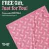 Limited Time: Free Pink Bandana + Free Delivery