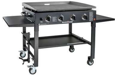 36″ Blackstone 4-Burner Flat Top Liquid Propane 60000 BTU Gas Griddle Grill ONLY $197