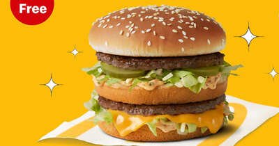 Get a Free Big Mac at McDonald's