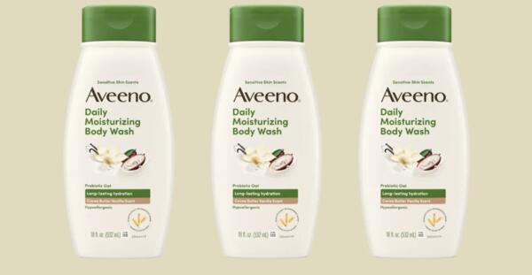 Nourish Your Skin – Free Aveeno Moisturizing Body Wash