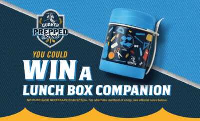 Gear Up for School: Quaker's 2024 Instant Win Game Awaits!