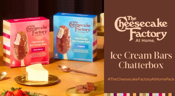 The Cheesecake Factory At Home Ice Cream Bars Chatterbox Kit for FREE