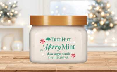 New Members Only: FREE Tree Hut Merry Mint Scrub!