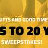 Enter the cheers to 20 years sweepstakes and WIN a 3 month unlimited car wash membership from Zips!