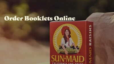 Get Your Free Sun-Maid Recipe Booklets
