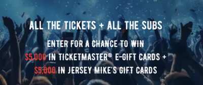 Subs and Seats! Win Tickets & Free Jersey Mike’s Subs!