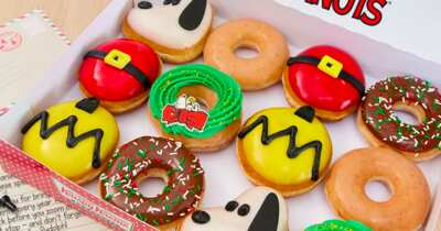 Celebrate the Season with a FREE Peanuts Christmas Donut