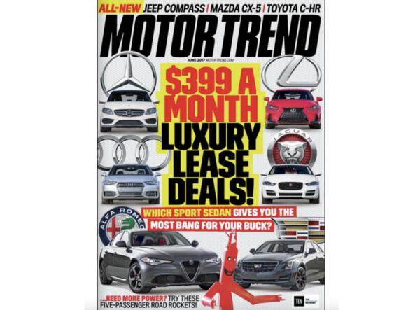 FREE 1-Year Digital Subscription to Motor Trend Magazine!