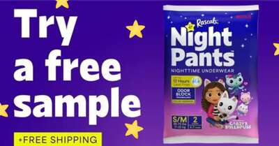 Peaceful Nights Start Here — Free Rascals Night Pants Sample