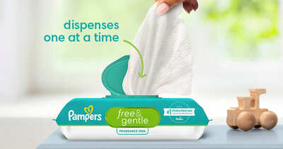 Free Pack of Pampers Wipes Free & Gentle Offer