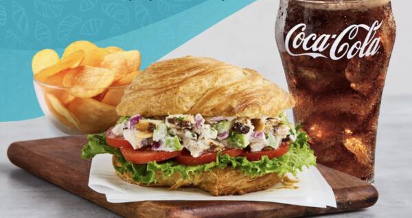 April 22 Only: FREE DC Chicken Salad Sandwich Combo at Corner Bakery Cafe