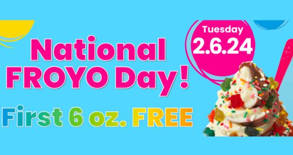 Claim Your Free Froyo at TCBY on February 6th