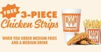 Grab Your FREE 3-Piece Chicken Strips – Offer Ends Soon!