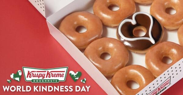 Spread Kindness (and Donuts!) – Free Dozen at Krispy Kreme!