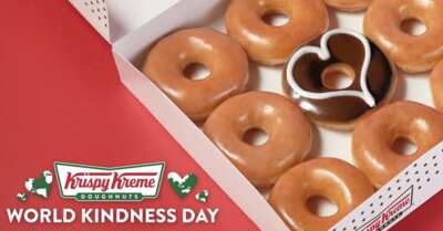 Spread Kindness (and Donuts!) – Free Dozen at Krispy Kreme!