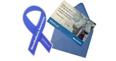 Show Your Support: Free Mesothelioma Awareness Magnet
