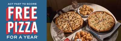 Domino’s Giveaway: 5,003 Free Gift Cards!