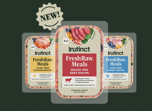 Get a Pack of Instinct FreshRaw Meals FREE for Your Pup!