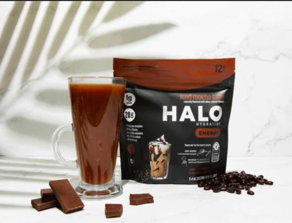 Free HALO Iced Mocha Latte