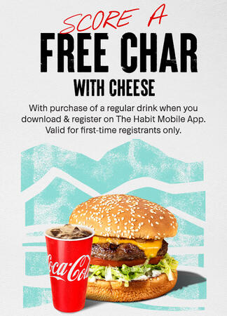 Free Charburger @ The Habit Burger Grill