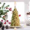 2-Pack Figural Christmas Tree Candles for ONLY $8