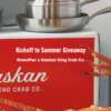 Alaskan King Crab Co Kickoff to Summer Giveaway