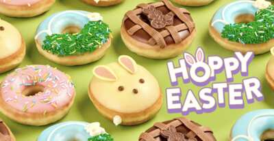 A Sweet Easter Treat – FREE Hoppy Donut Inside!