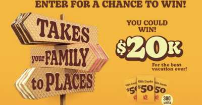 Massive Giveaway! $20,000 Grand Prize + 300 Gift Card Winners!