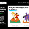 Build your own Haunted House OR Fall scene @ JCPenney - October 14th 