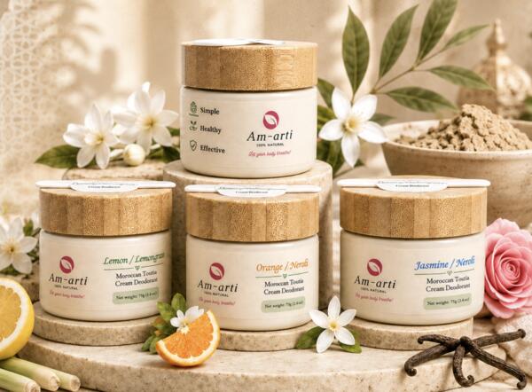 Try Am-arti Natural Cream Deodorant for FREE