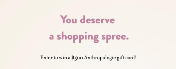 It’s Perksfest Time – Win an Anthropologie Gift Card!