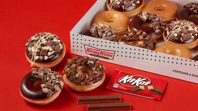 Krispy Kreme - Free Kit Kat Donut TODAY only!