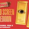 Go for Gold! Enter to Win 2 Solid Gold Bars from TWIX