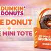 Start January Right: Free Donut & Mini Tote at Dunkin’