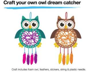 Get Your FREE Owl Dream Catcher Craft at JCPenney Kids Event - This Saturday