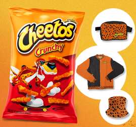 Sweepstakes: Cheetos Untouchable Cheesy Swag 