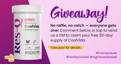 Citrus + Chill = FREE! Res-Q CoolVida Chews