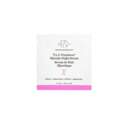 Free Sample of T.L.C. Framboos Glycolic Night Serum by Drunk Elephant