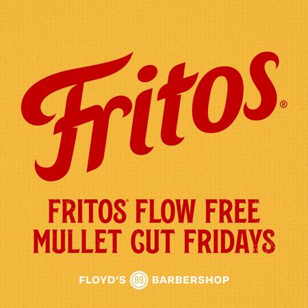 Free Mullet @Floyd's 99 Barbershop Sponsorded by Fritos