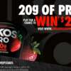Oikos Pro Giveaway: 20 Grams, 20 Grand—Enter Now!