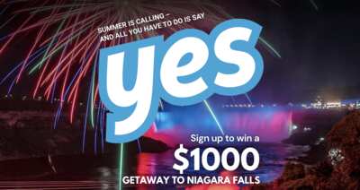 Experience Niagara Falls – You Could Win $1,000 Toward Your Trip!