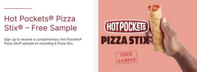 Try Hot Pockets Pizza Stix FREE – For Foodservice Pros Only!