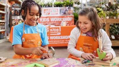 Get a Free Lattice Planter at Home Depot Kids Workshops on April 6