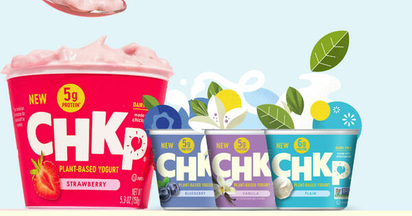  Score a FREE CHKP Plant-Based Yogurt after rebate.