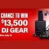 Elevate Your Sound: Win Over $13,500 in Pro DJ Gear!