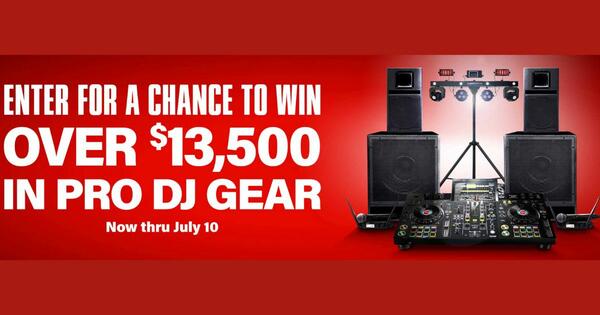 Elevate Your Sound: Win Over $13,500 in Pro DJ Gear!