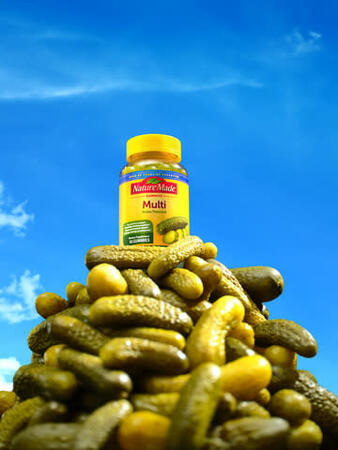 FREE Nature Made Pickle Flavored Multivitamin Gummies on April 19th