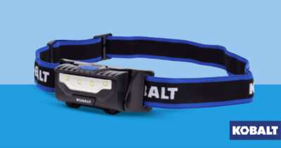 Kobalt Headlamp for Free at Lowe's