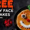 Boo-licious Breakfast! Free Scary Face Pancakes for a Limited Time!