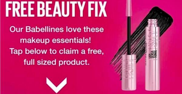 Full-Size Maybelline Beauty Fix Product for FREE!
